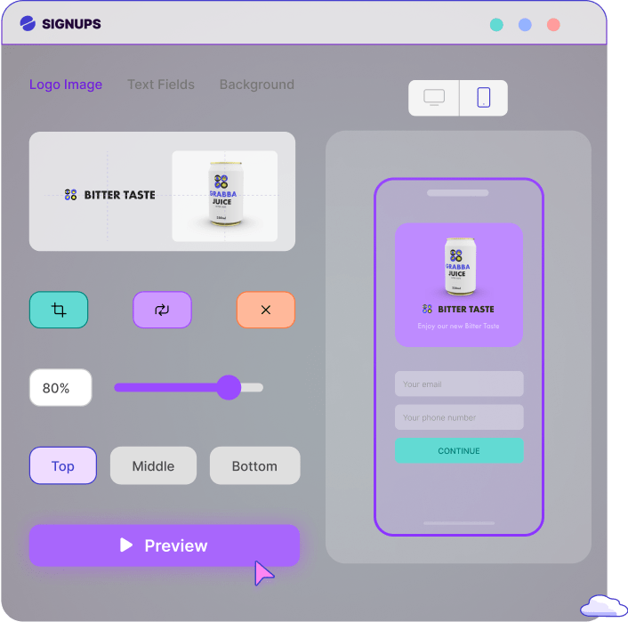 Graphic for Full Lifecycle Management: custom sign ups, campaigns, flows and much more